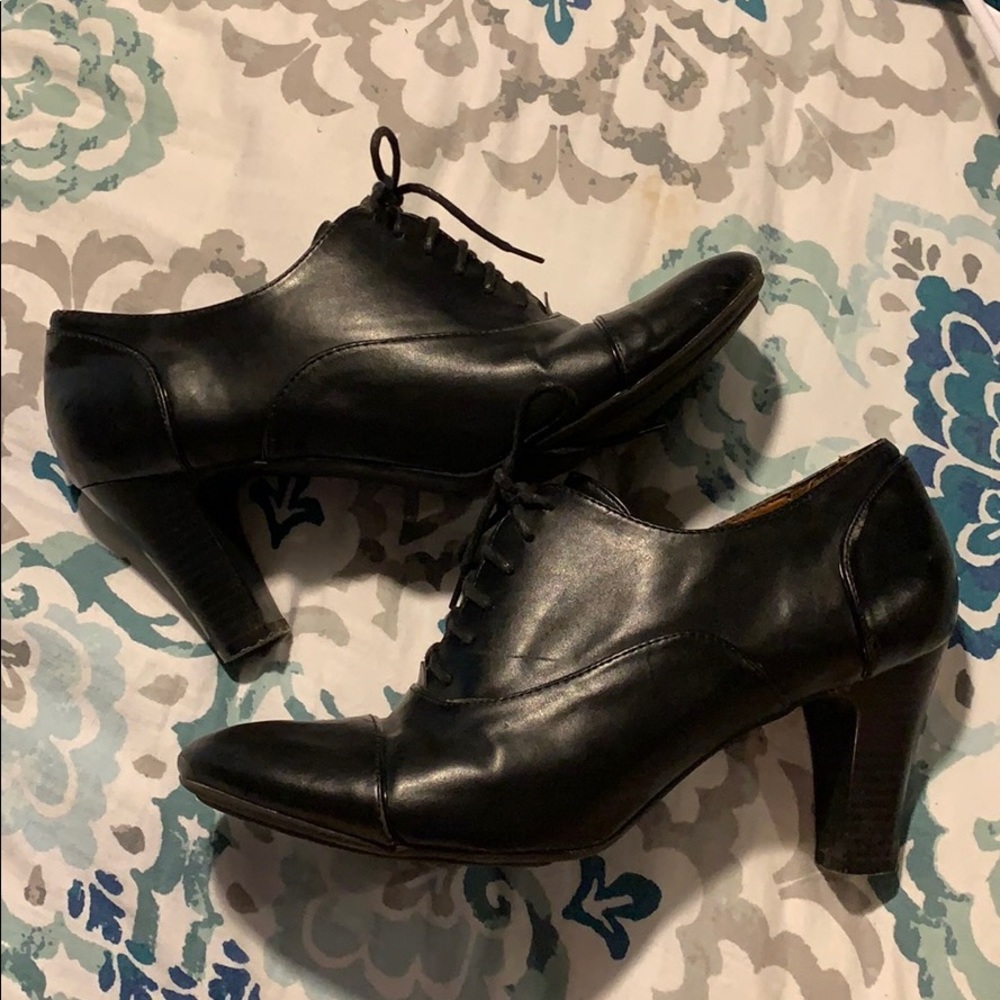 Black Heeled Booties